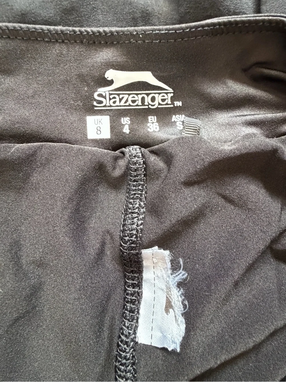 Slazenger Black Pleated Women’s Mini Skirt